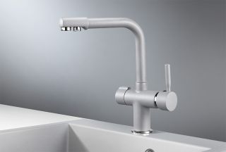 Смеситель Granula для кухни GR-2088 алюминиум